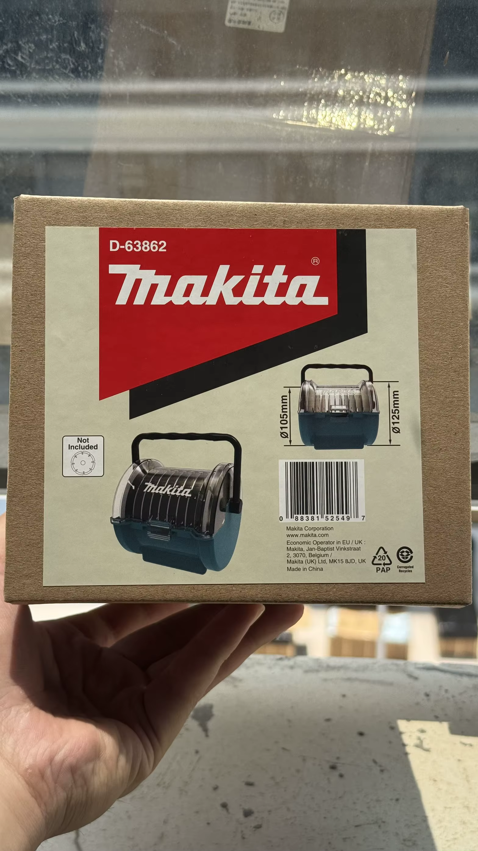 Boîte de rangement portable Makita D-63862