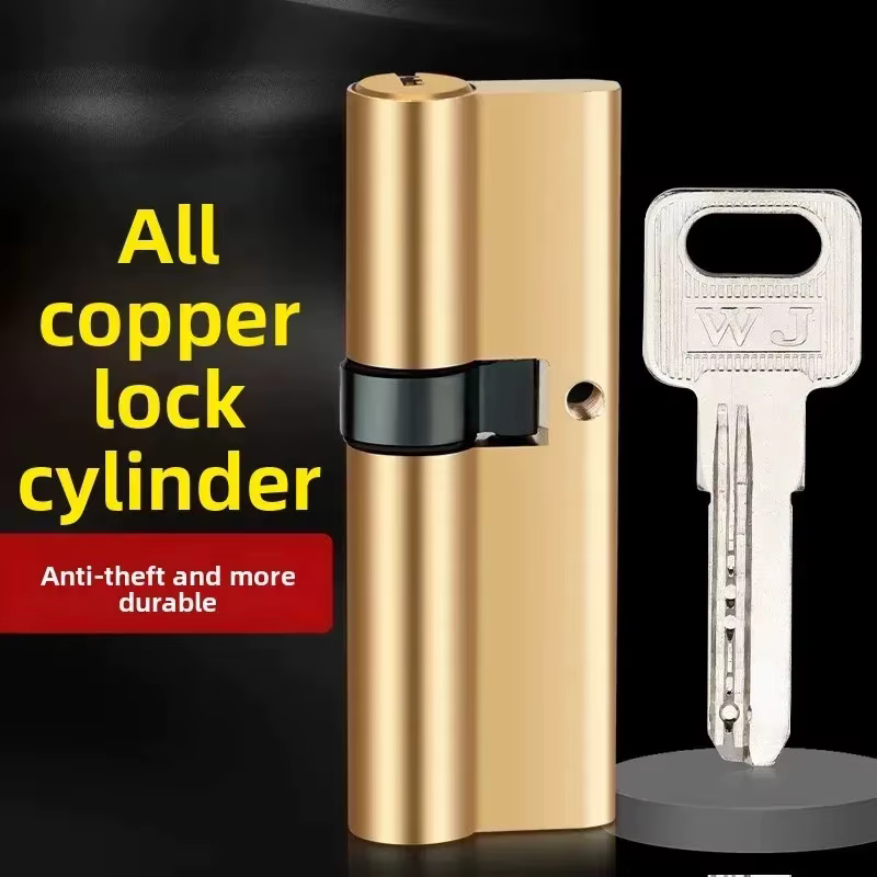 Cylindre de porte serrure biaisée 65 70 80 90 100mm