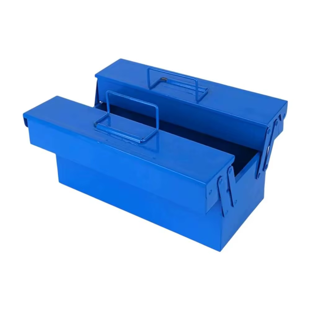 Grande boîte à outils en métal légère