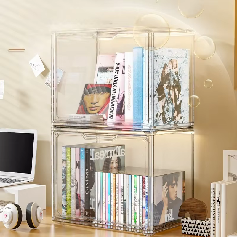 Boîte de rangement transparente
