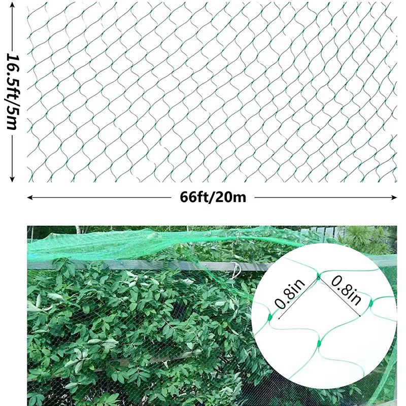 Filet de Protection Anti-oiseaux 20/10M