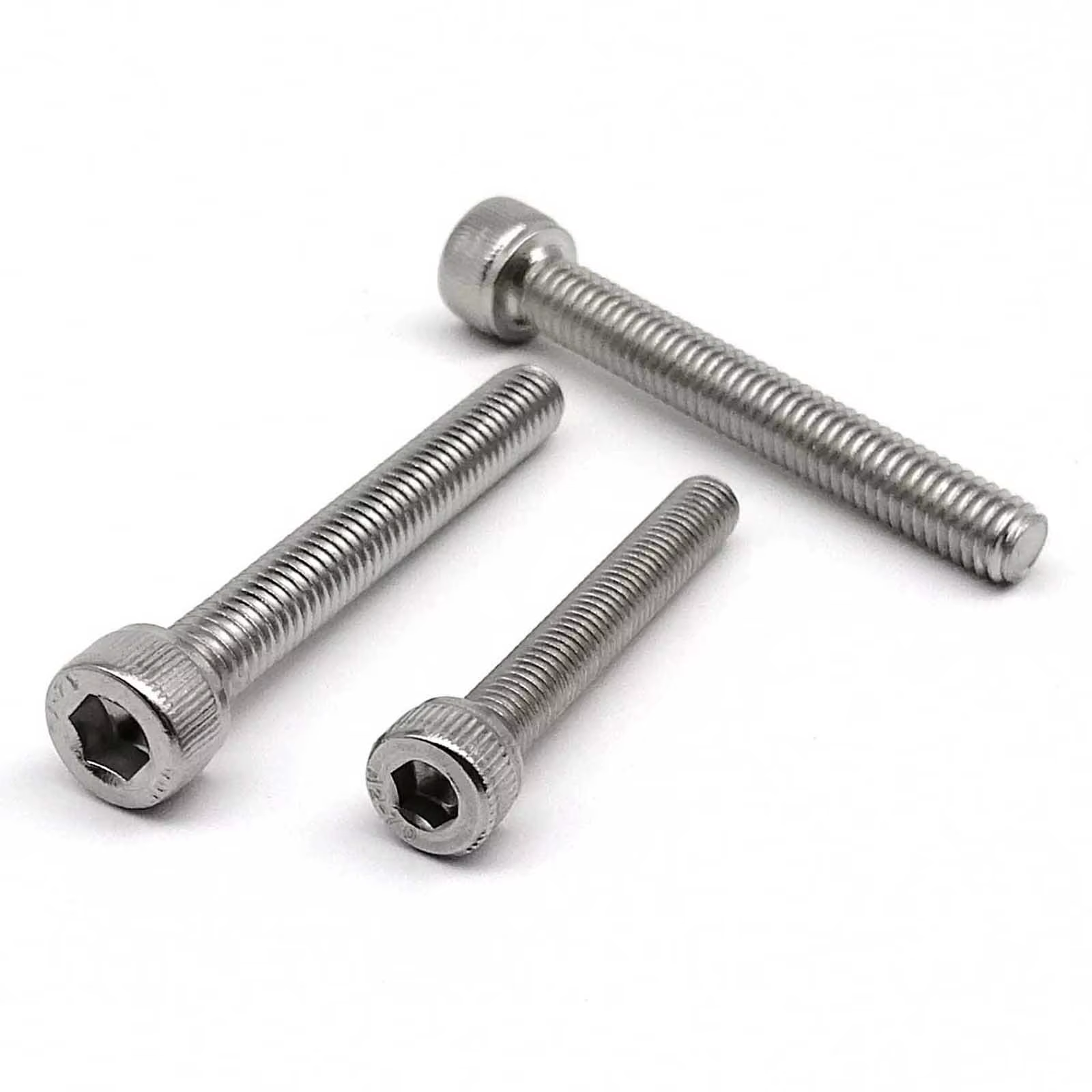 Vis à tête hexagonale M2 M2.5 M3 M3.5 M4 M5 M6 M8 sur Ultra longue 200mm 304 A2-70 en acier inoxydable DIN912 Allen