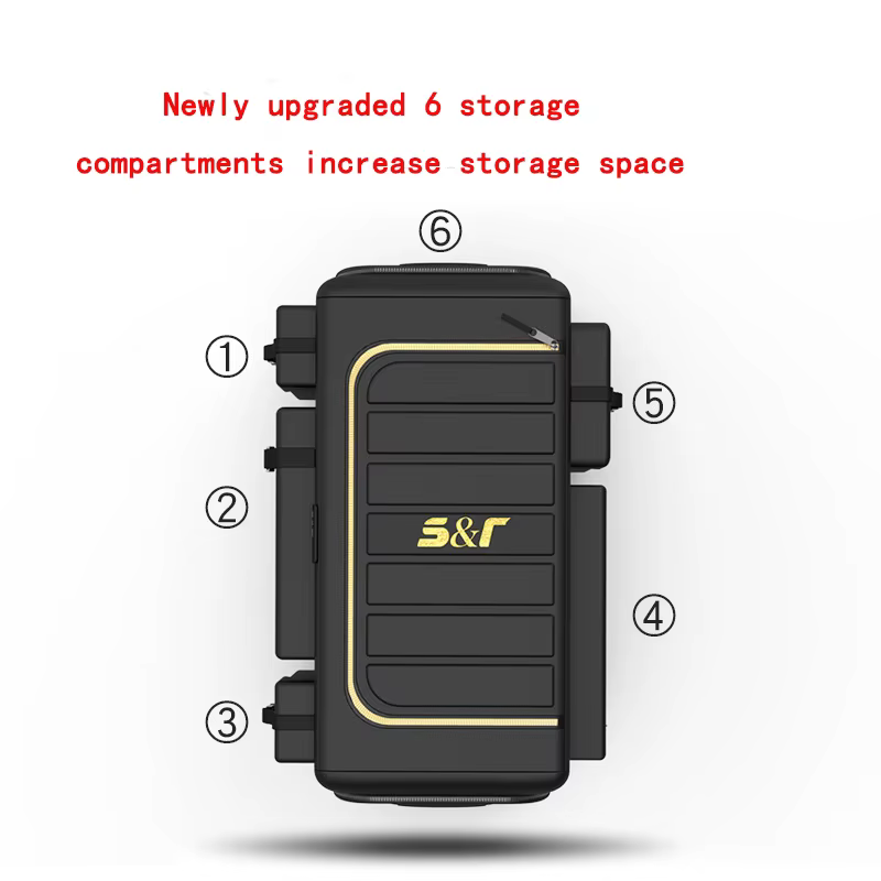 Boîte de Rangement de Bagages de Voiture Grande Capacité