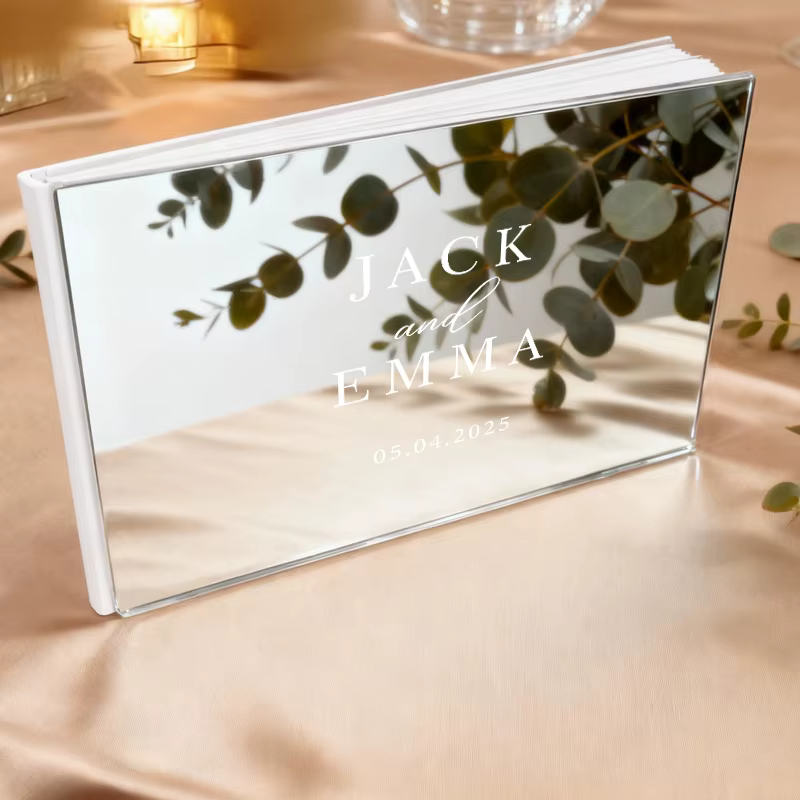 Livre d'or de mariage personnalisé