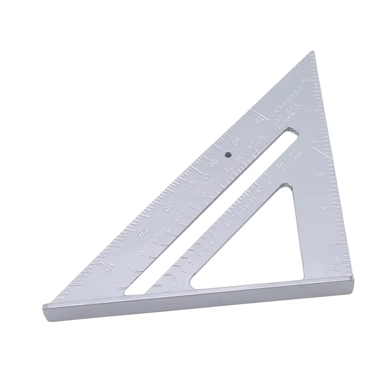 Équerre triangulaire en alliage d'aluminium de 7 pouces