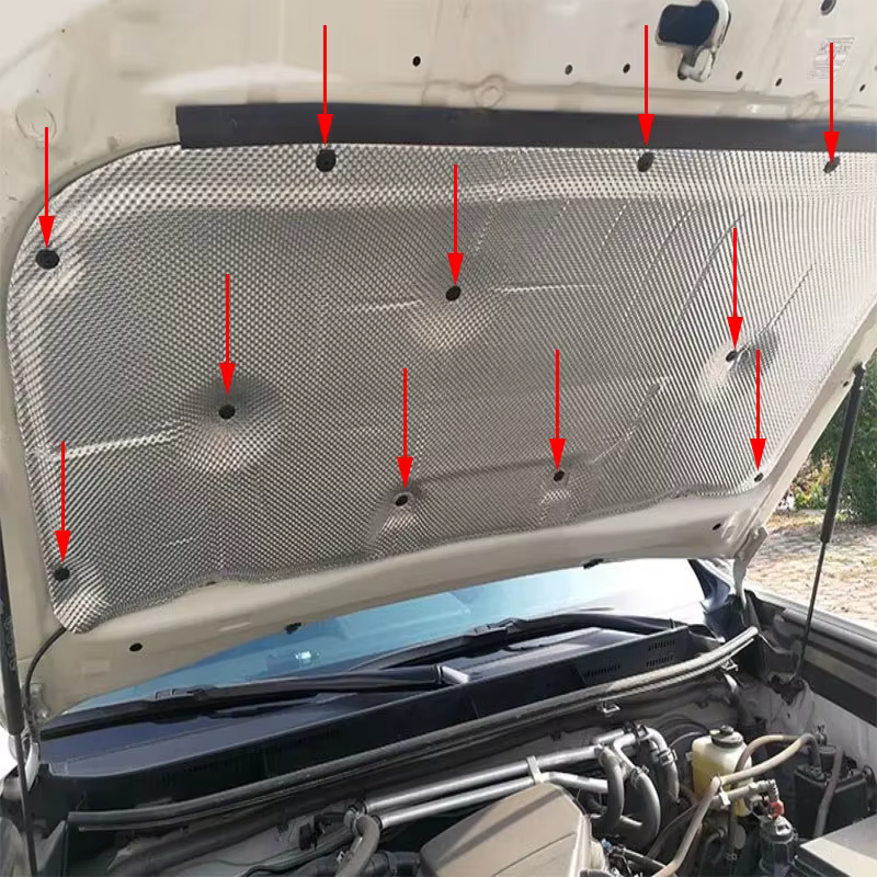 Clip de retenue d'isolation de capot en plastique 9046709050 Pour Toyota Alphard Camry Estima Kluger Land cruiser Yaris