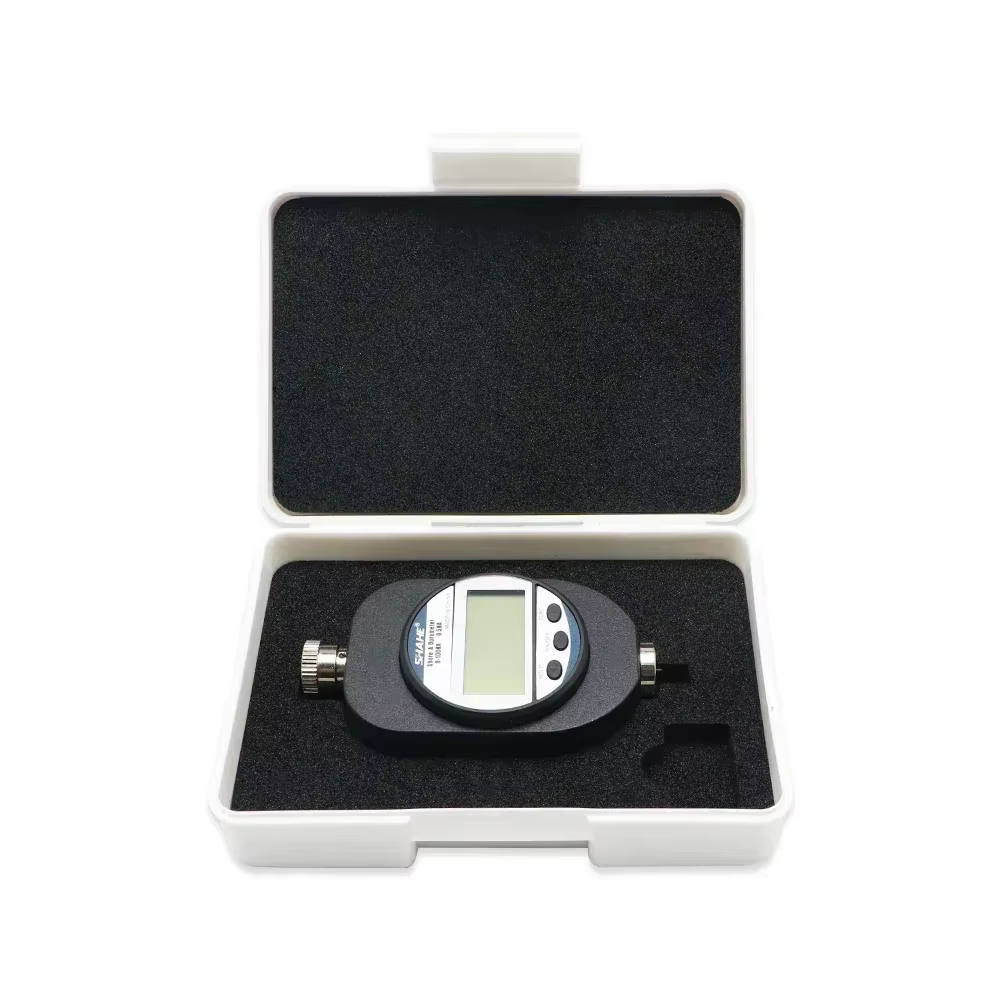 Duromètre numérique SHAHE Shore A 0~100HA avec écran LCD pour tester la dureté du caoutchouc des pneus