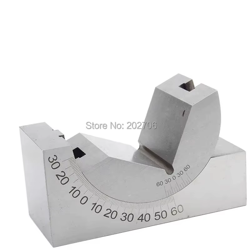 Fraiseuse pièces de précision tampon réglable 0/30/60 jauge d'angle débogage V bloc pêcheur haut outil AP25 AP30 AP46 pour la mesure
