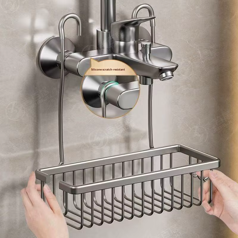 Étagère de douche pratique pour toilettes