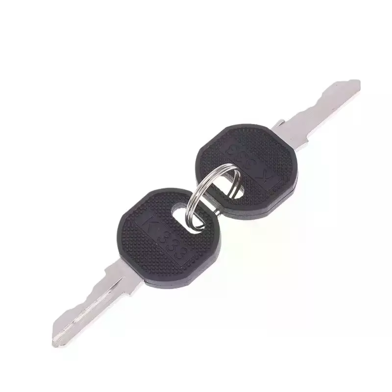 2 pièces K333 clés clé de casier de caravane pour Emka EK333 Elddis clé