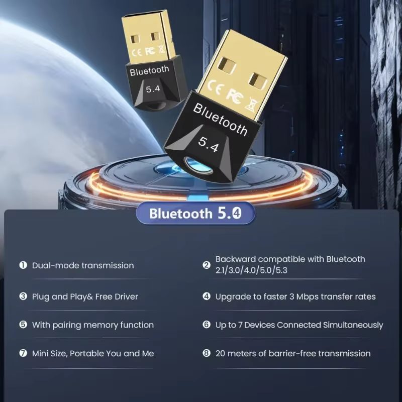 Adaptateur USB Bluetooth pour Pc