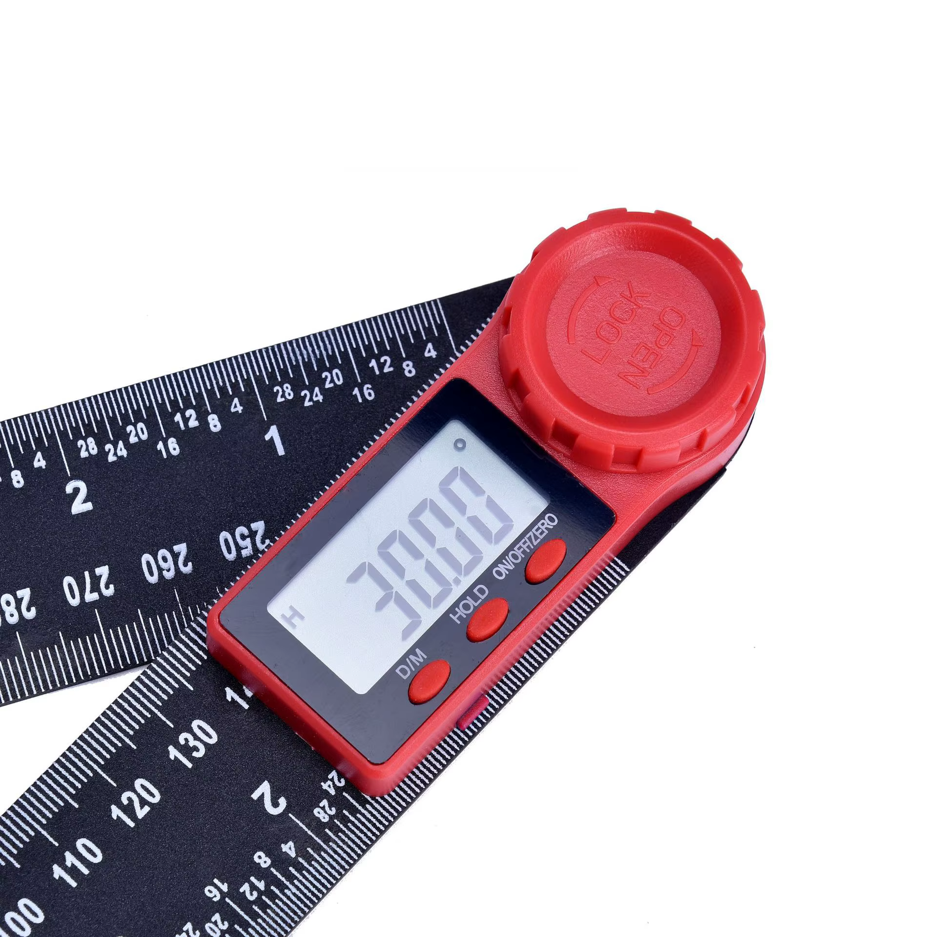 Règle de recherche d'angle numérique 200mm 8 ''