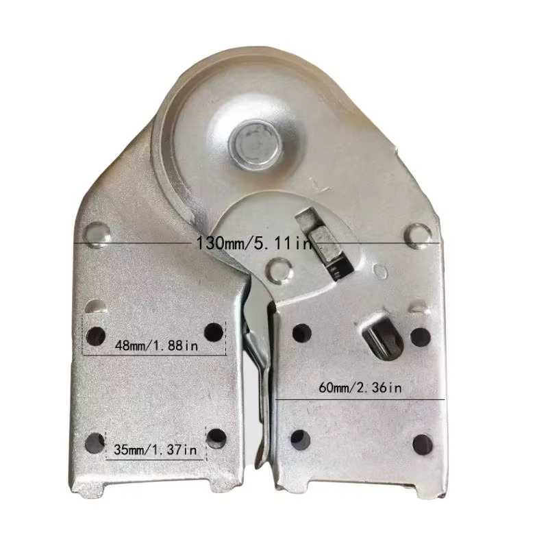 Charnière pliante autobloquante en acier au carbone robuste et sécurisée pour échelle extensible pliable – Accessoire de remplacement
