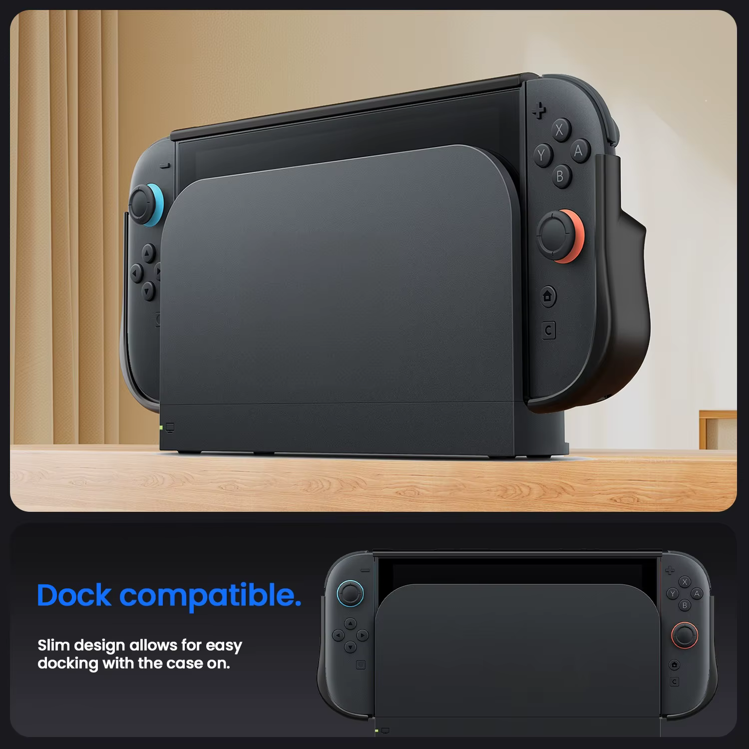 Coque de protection améliorée pour Nintendo Switch 2 (2025) – Confort ergonomique