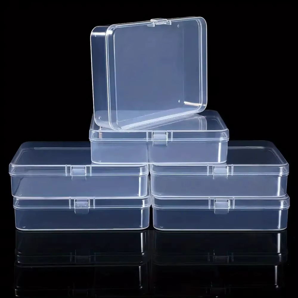 Boîtes de rangement en plastique avec couvercles sécurisés - Mini organisateurs pour perles