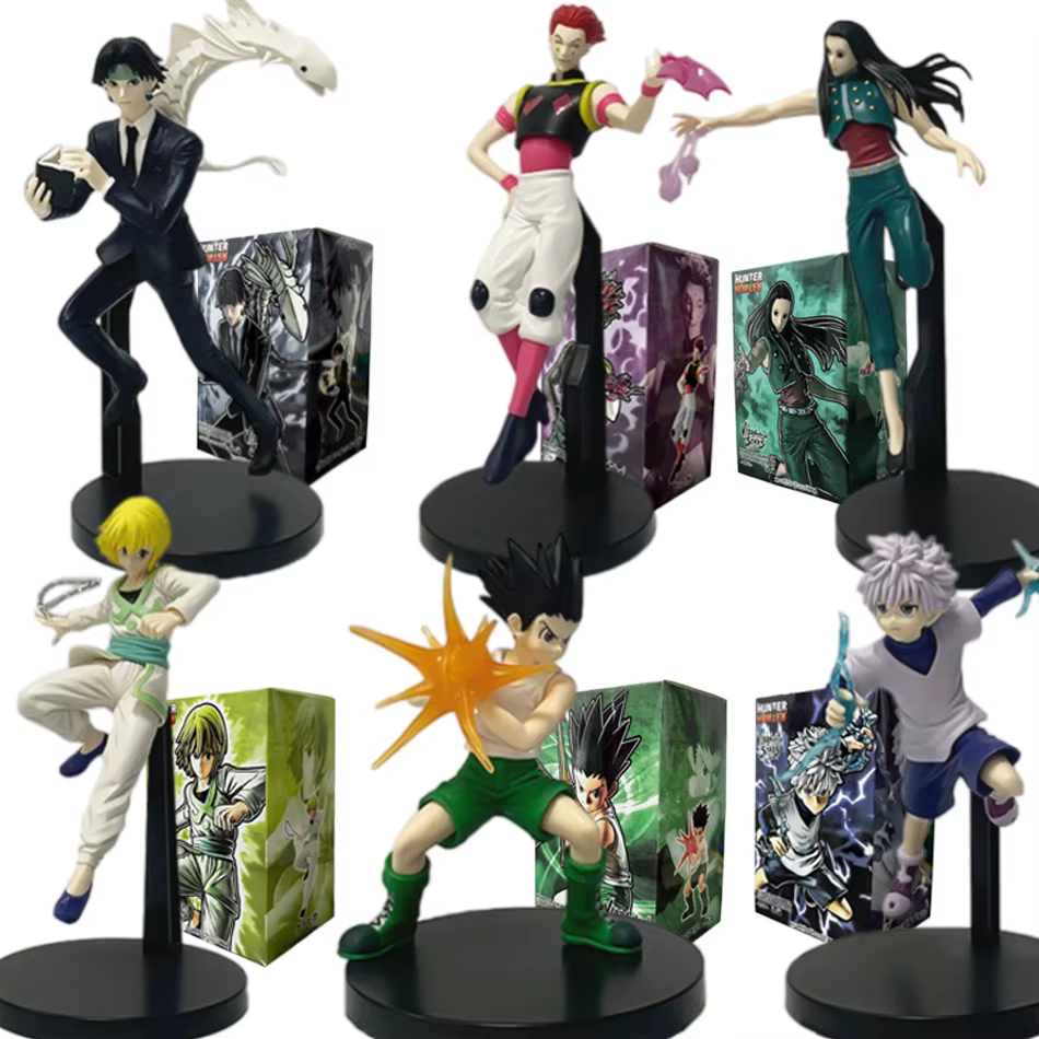 Ensemble de figurines d'action Hunter X Hunter 6 pièces