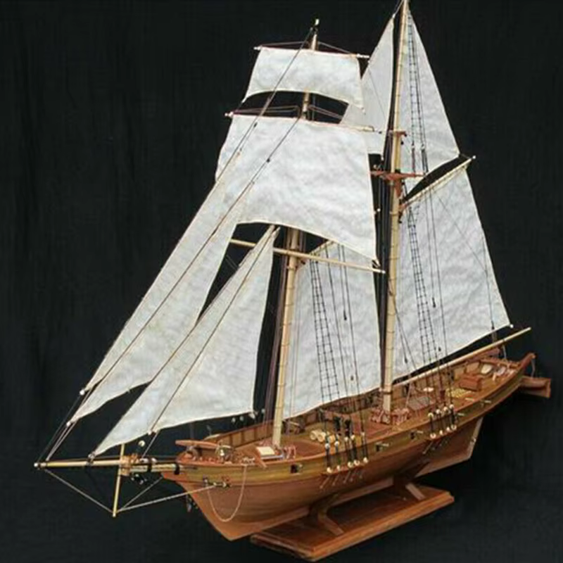 Kit de bateau en bois fait à la main