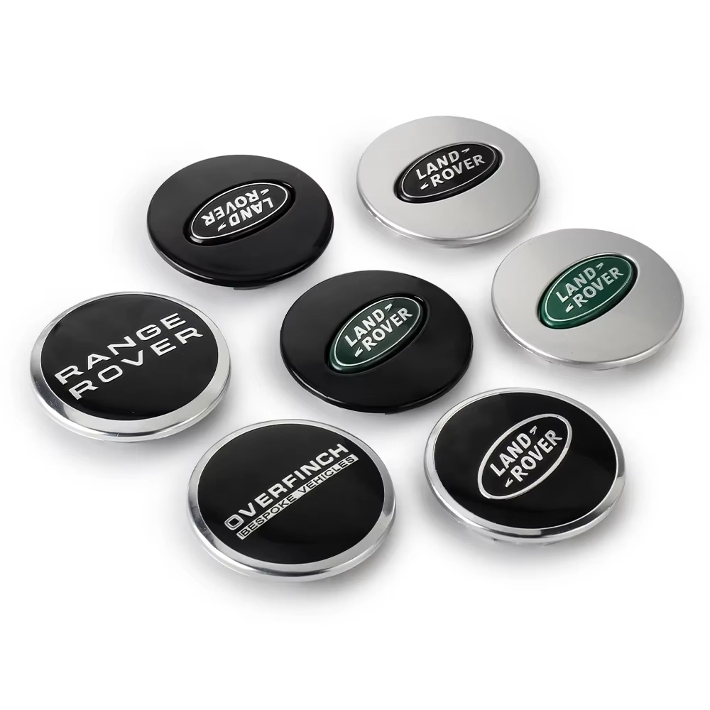 4 pièces 62mm Cache-moyeux de roue pour Land Rover RANGE