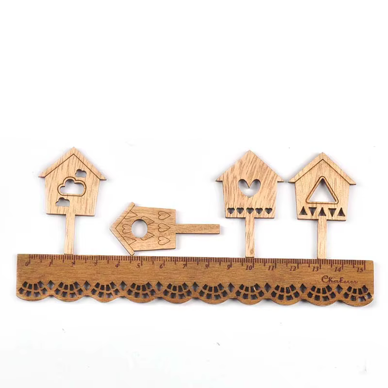 25 pièces 30x50mm planche de bois insérer mélange maison modèle bricolage