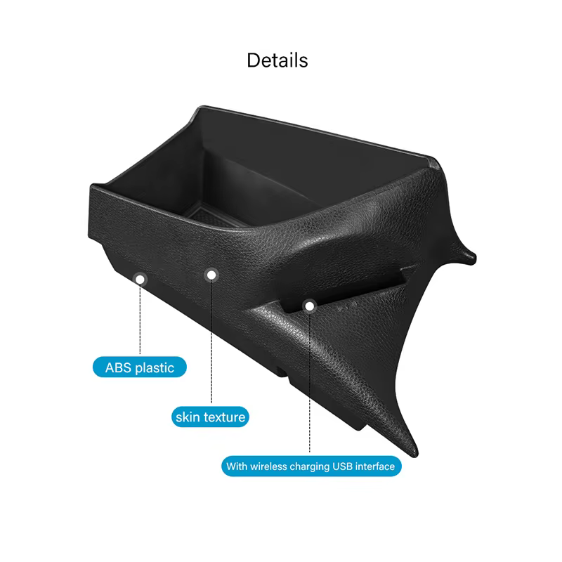 Boîte de rangement pour accoudoir de voiture