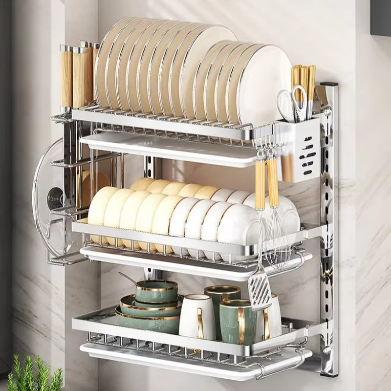 Étagère à vaisselle de cuisine