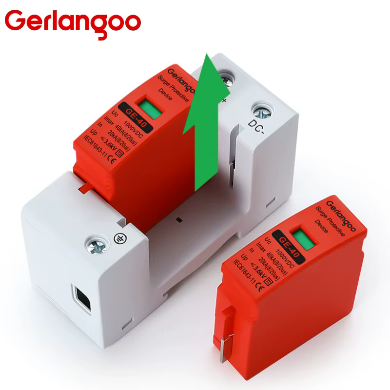 Dispositif de protection contre les surtensions 2P DC SPD 20KA 40KA
