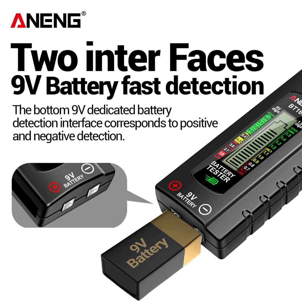 Testeur de batterie ANENG BT167