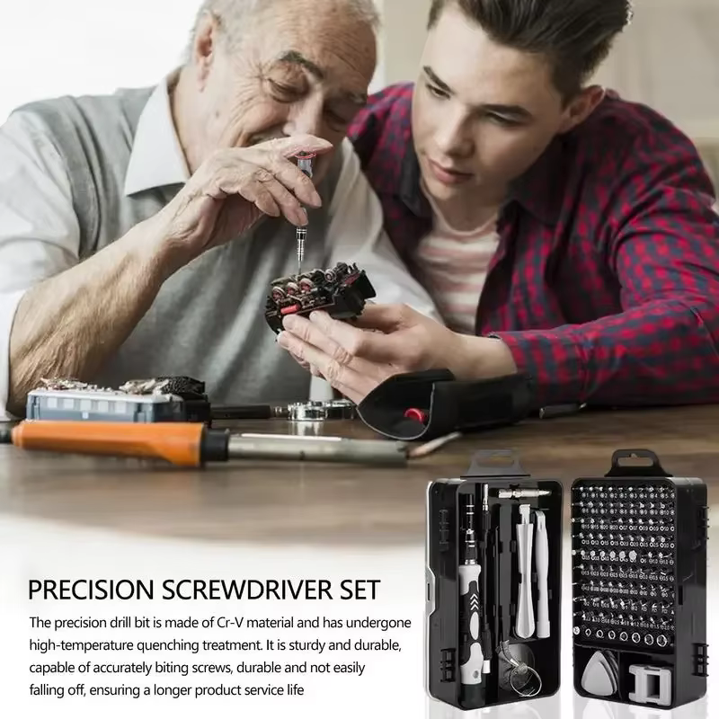 Jeu de tournevis multifonctionnels 115 en 1