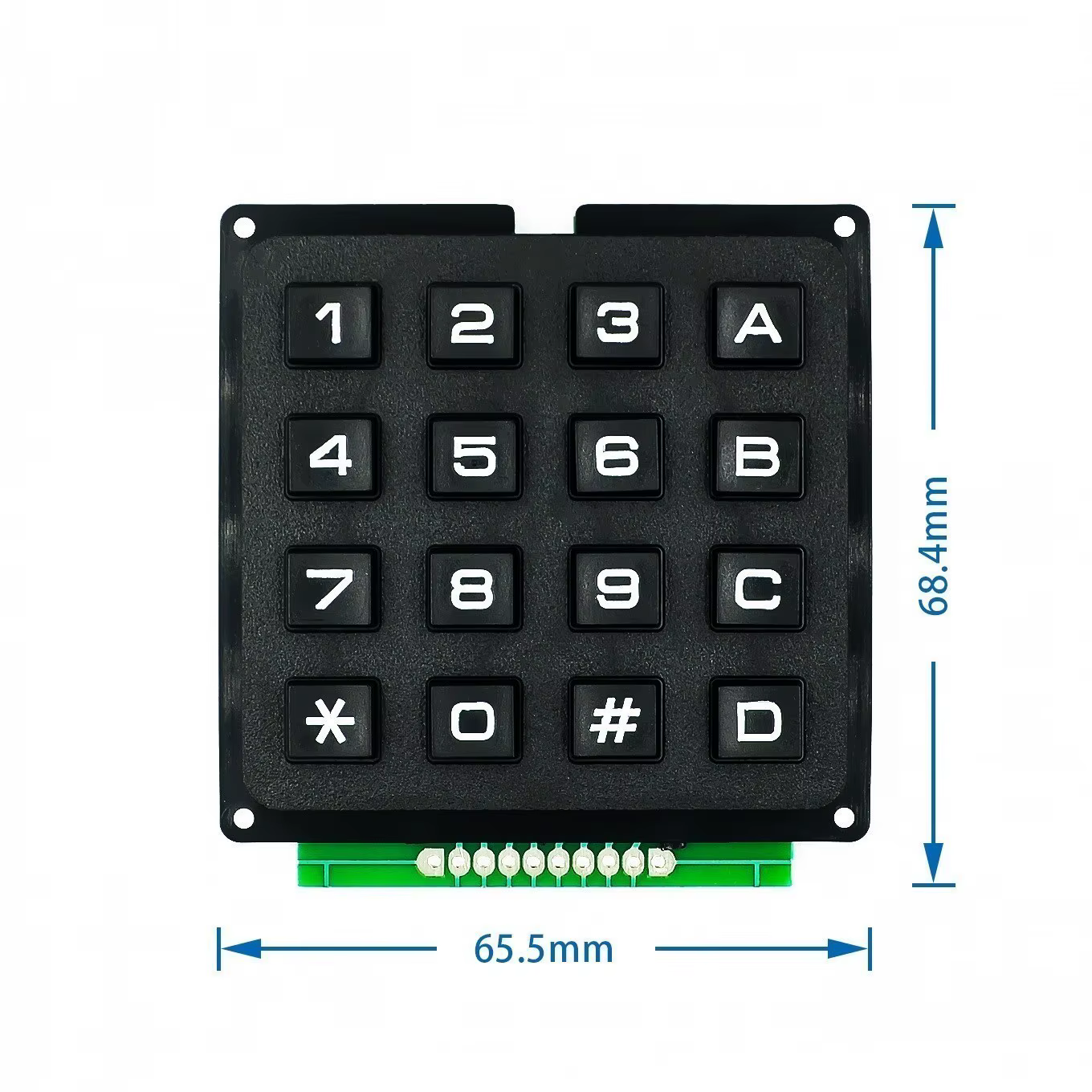 3*4 4*4 commutateur matriciel clavier Module de matrice touches en plastique ABS 4x4 3x4 12 16 bouton clé interrupteur à Membrane Kit de bricolage pour Arduino