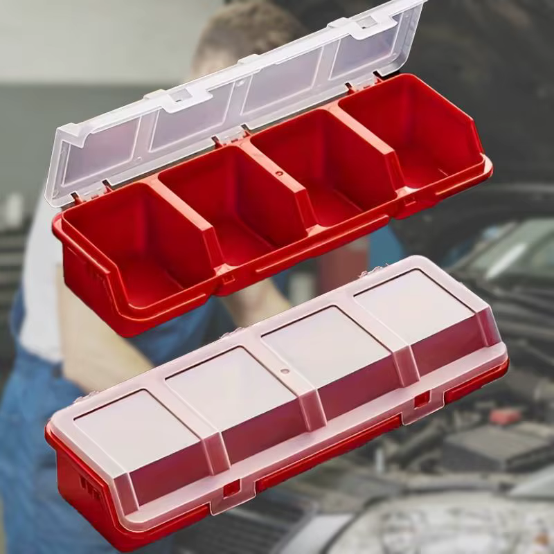 Boîte de rangement multi-compartiments pour petites pièces