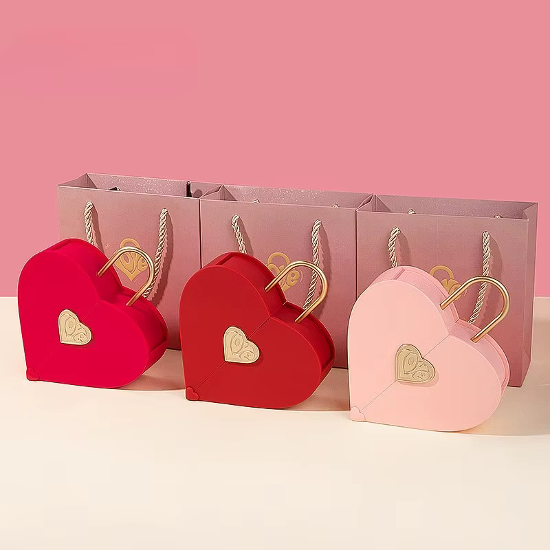 Coeur boîte à bijoux cadeau de saint valentin