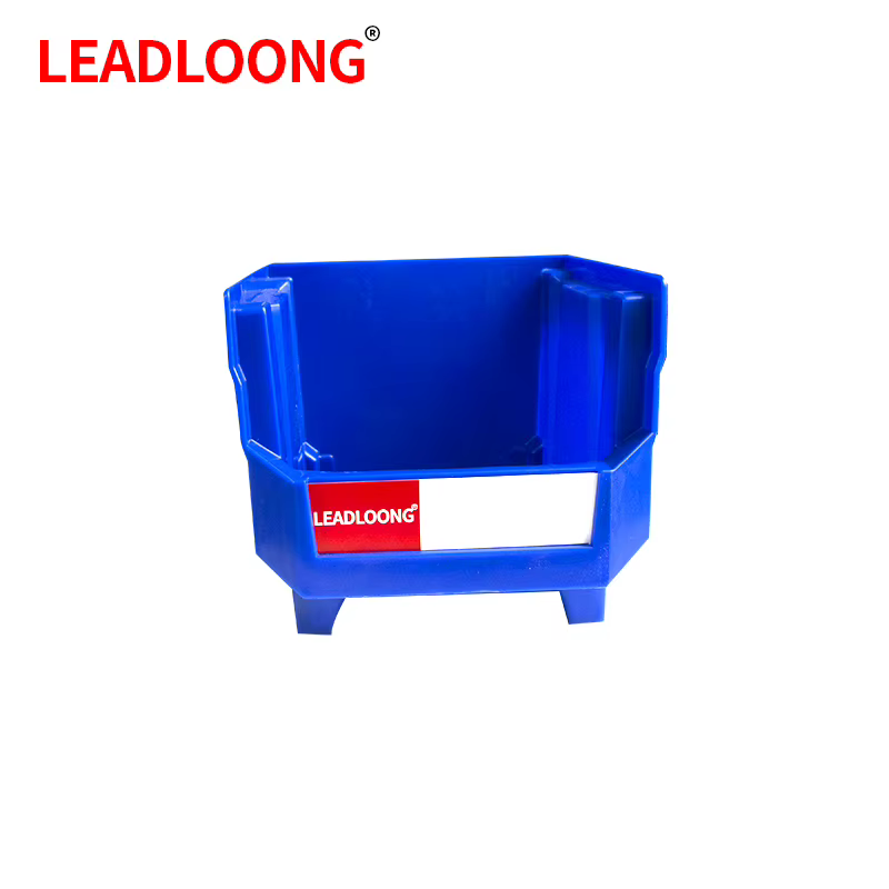 LEADLOONG V5 boîte de rangement combinable 6 pièces 10.8*8.4*7in/27.6*21.3*18cm bac réglable adapté pour entrepôt école Garage bureau