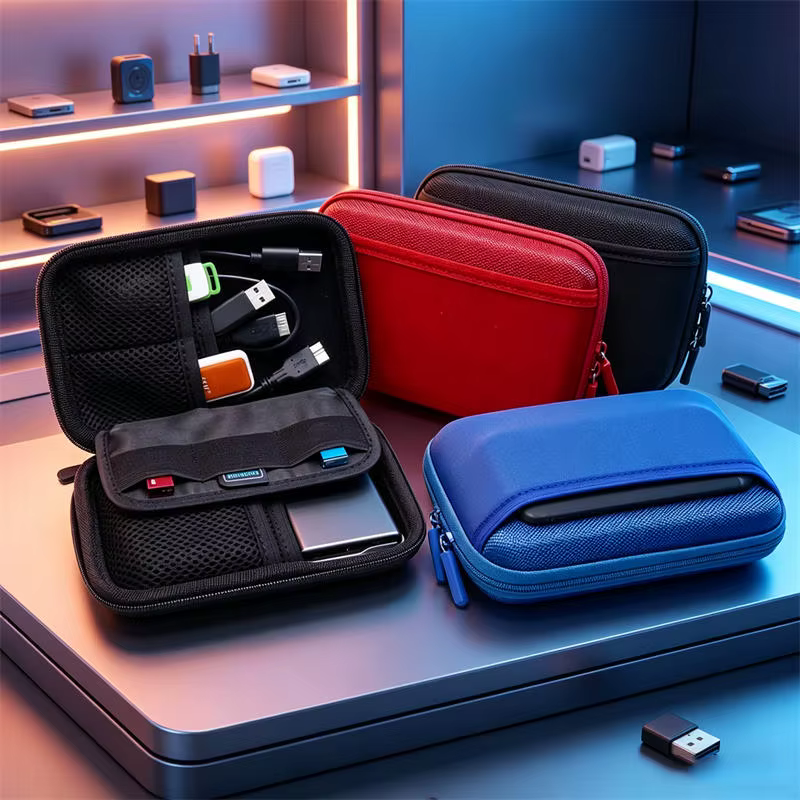 Sac de rangement pour disque dur portable et batterie externe