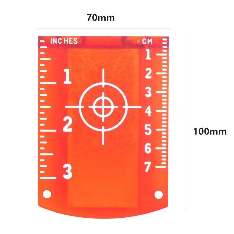 Niveau Laser cible magnétique rouge/vert