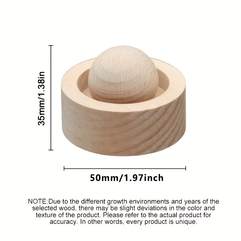 Diffuseur d'huiles essentielles pour voiture et maison – Mini diffuseur de parfum naturel mignon en bois adapté à la chambre à coucher, au salon et à la salle de bain