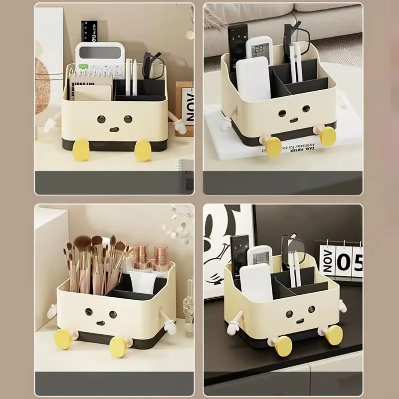 Boîte de rangement multifonctionnelle pour bureau