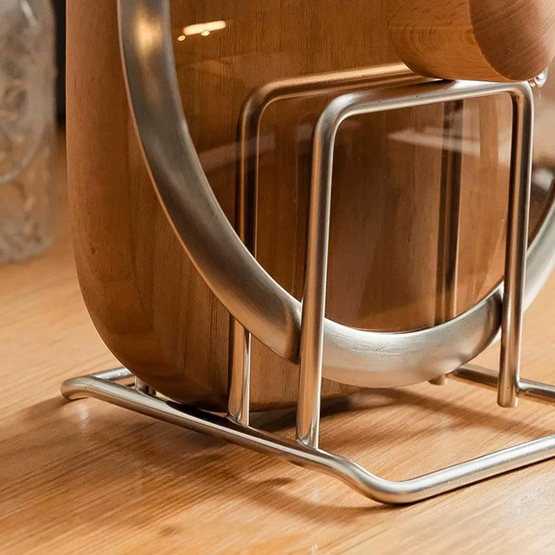 Support de planche à découper en acier inoxydable