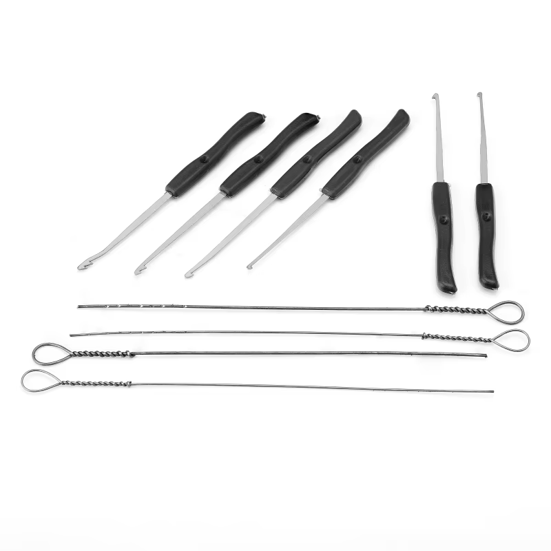 Kit de crochetage de serrures pour serrurier automobile, extracteur de clés, outils manuels pour l'extraction de clés cassées, pour serrures de portières de voiture, erreur de demande