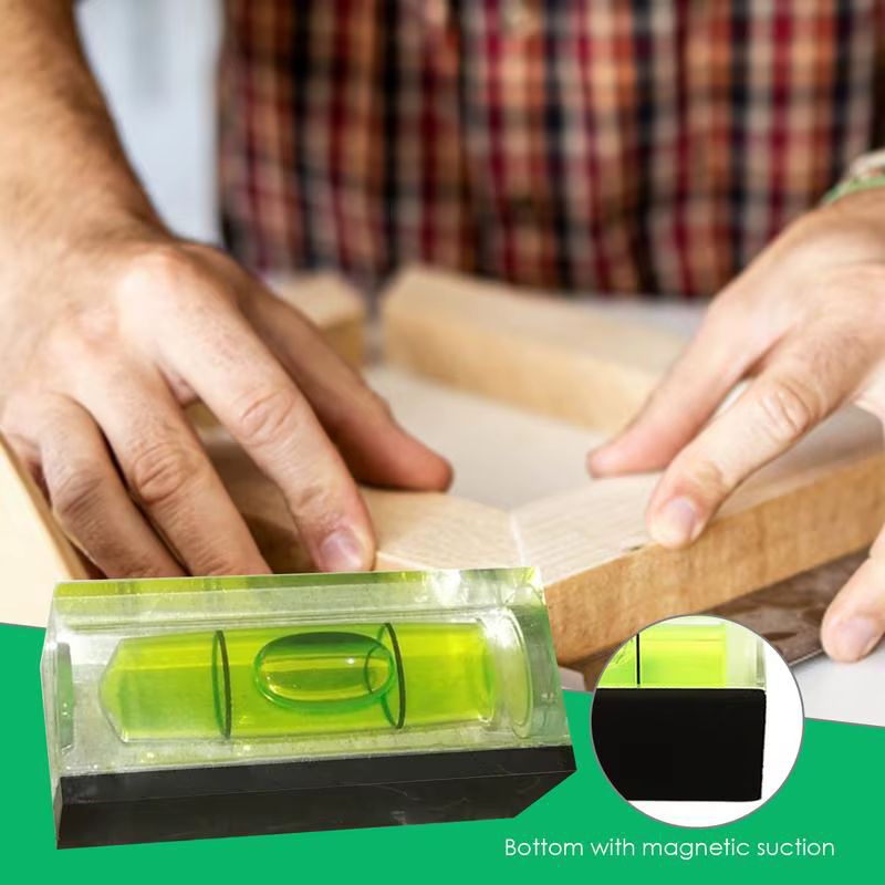 Mini moteur de niveau à bulle horizontal recyclable