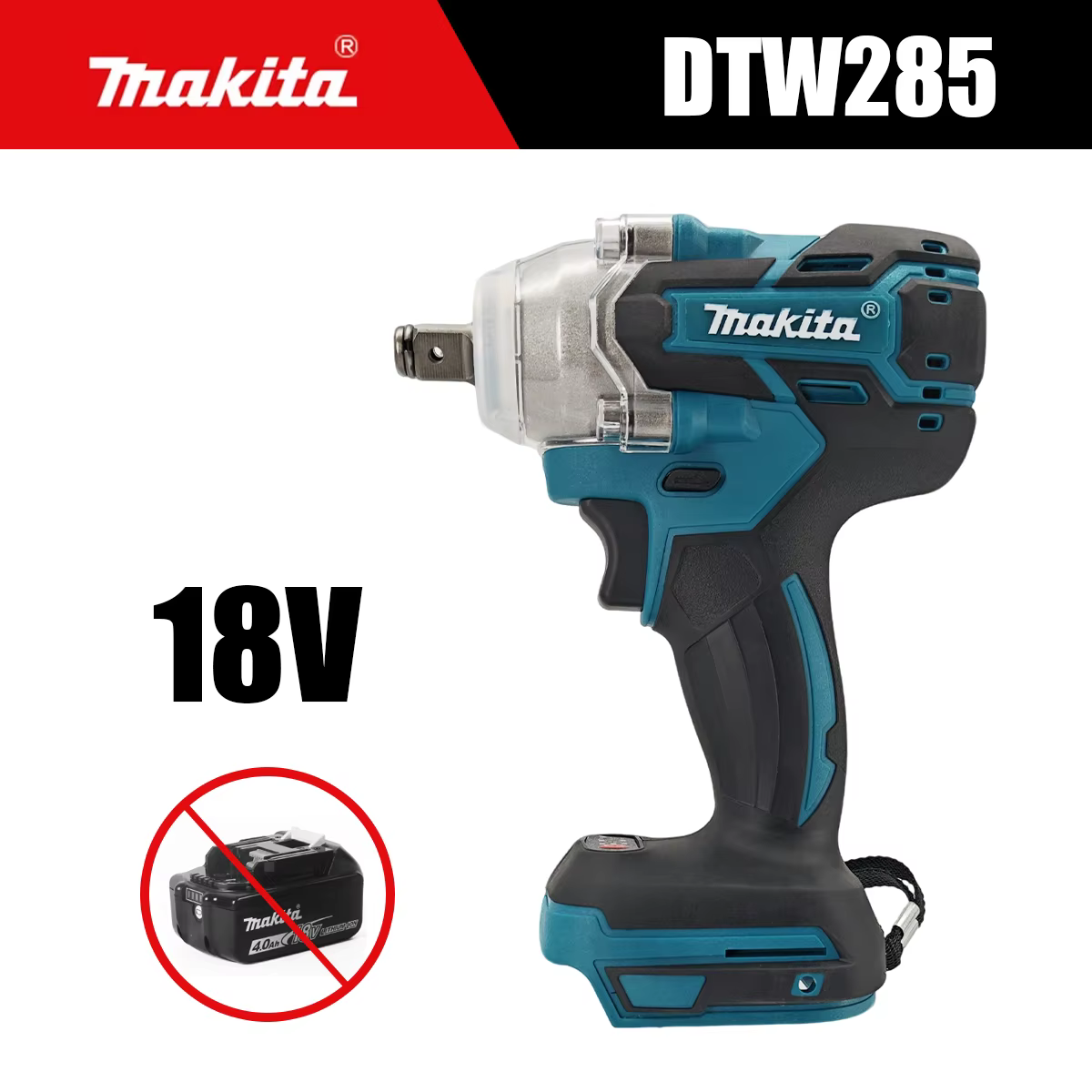 Clé à chocs sans fil Makita DTW285