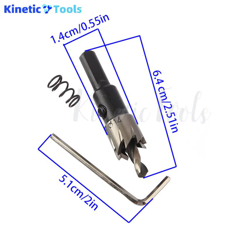 Foret en acier inoxydable