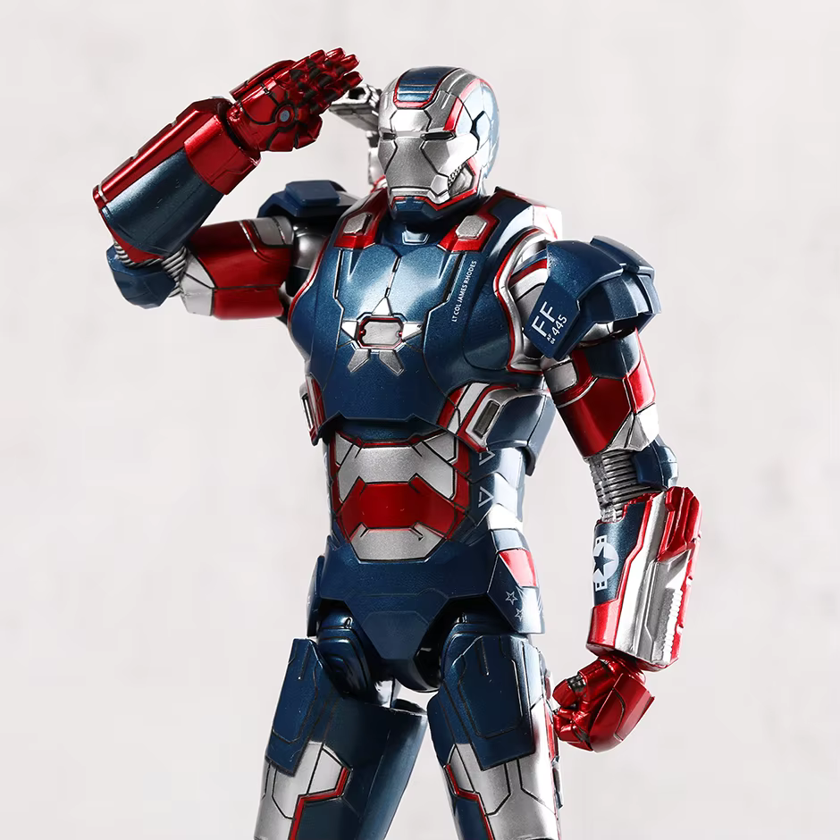 ZD Toys-Figurines Iron Man 3 en PVC, statuettes à collectionner, Iron Fosot, modèle beurre, cadeau