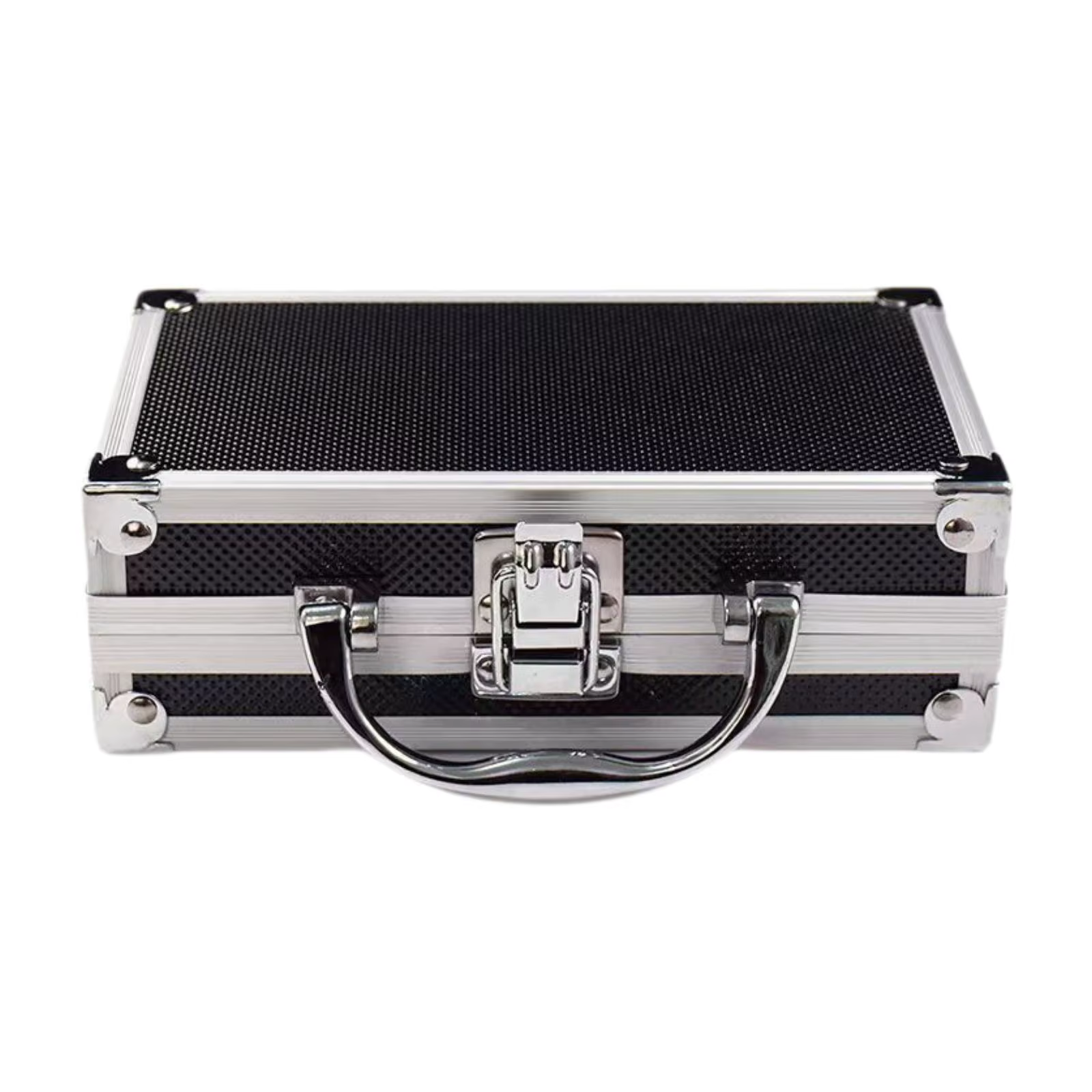Mallette de transport en alliage d'aluminium 7.09x4.33x2.28 ''valise robuste