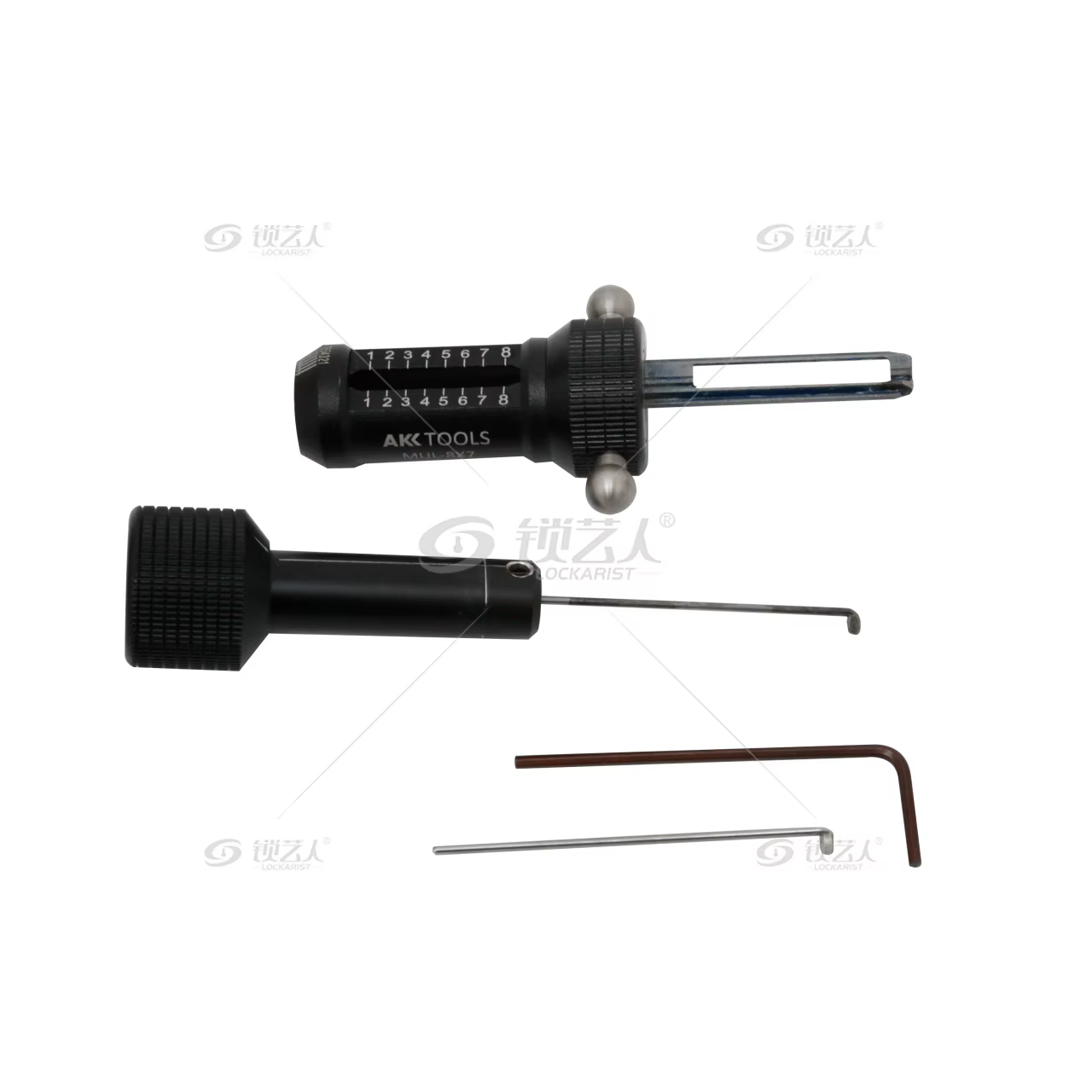 Outil de serrurier AKK MUL 8×7 à dents plates