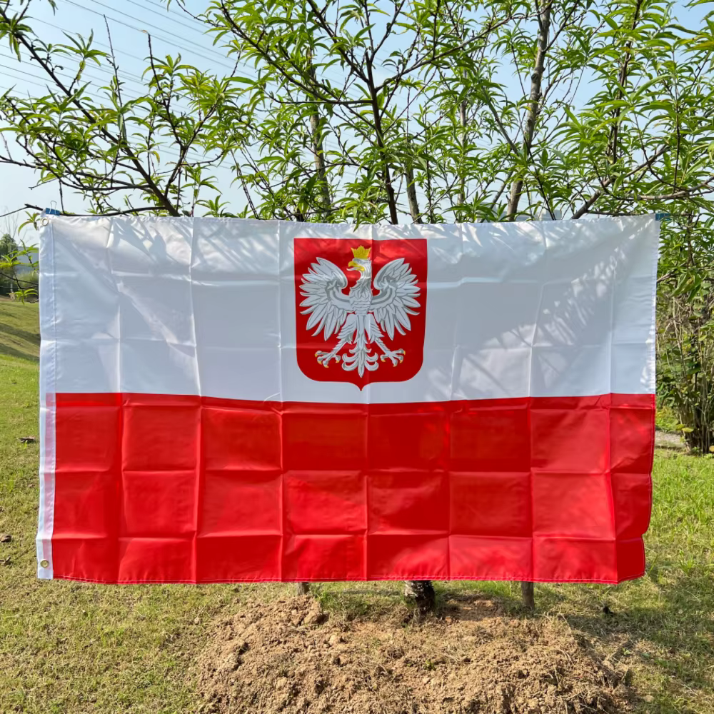 Drapeaux de la Pologne UE 90*150cm