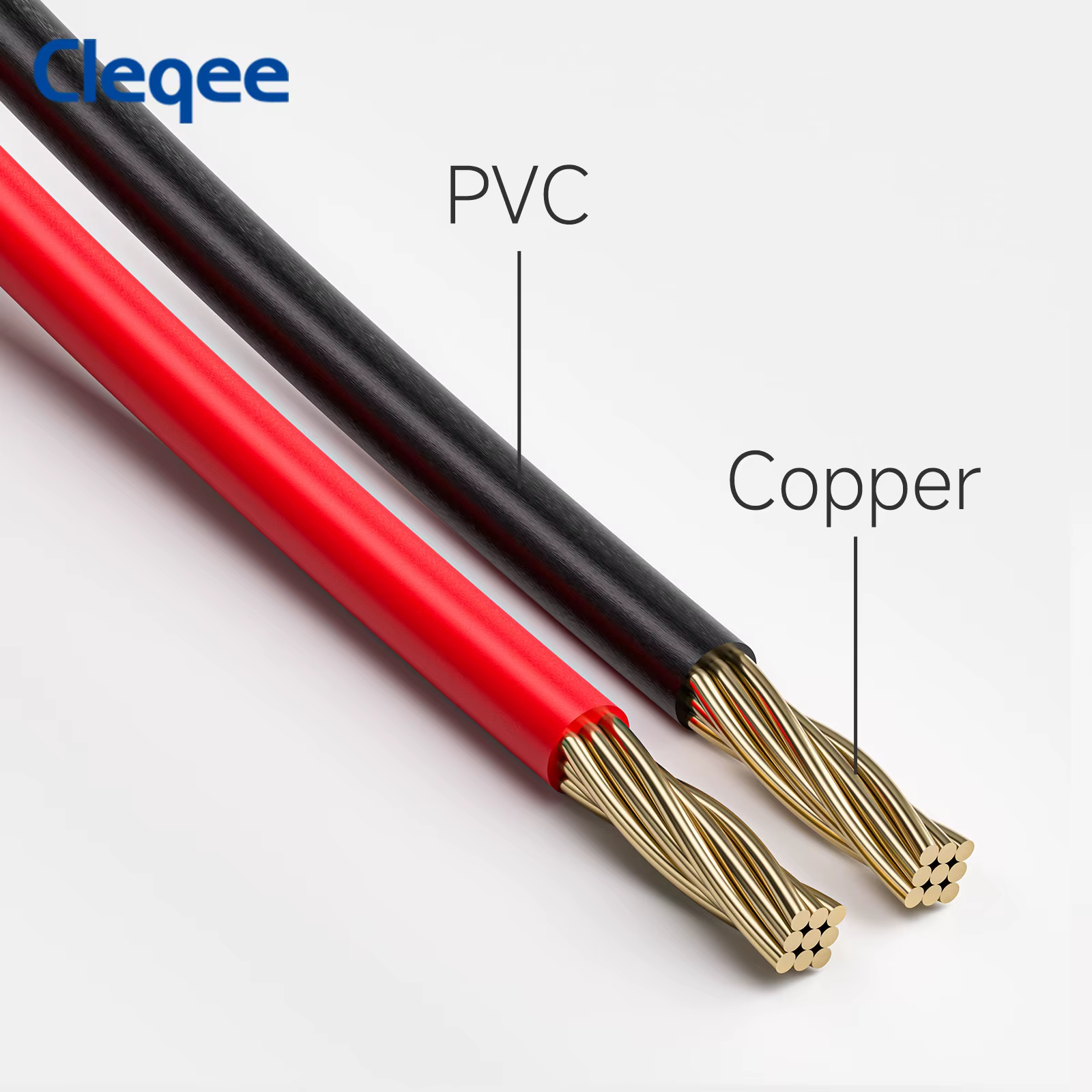 Cleqee CKT008 Kit de fils de Test pinces crocodile câble électrique fiche banane 4mm vers