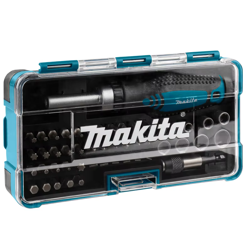 Makita B-36170 Jeu de douilles et embouts à cliquet (47 pièces)