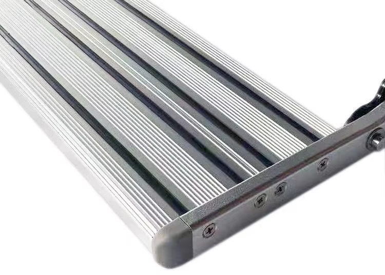 Échelle d'extension de caravane en alliage d'aluminium à double couche