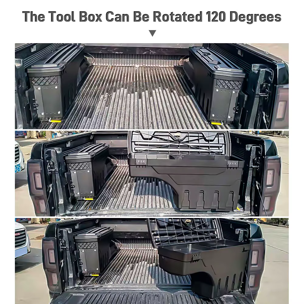 Boîte de rangement pour benne de camion