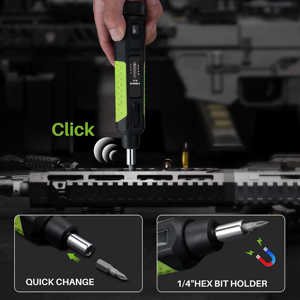 Clé dynamométrique tournevis 10-80 in.lb